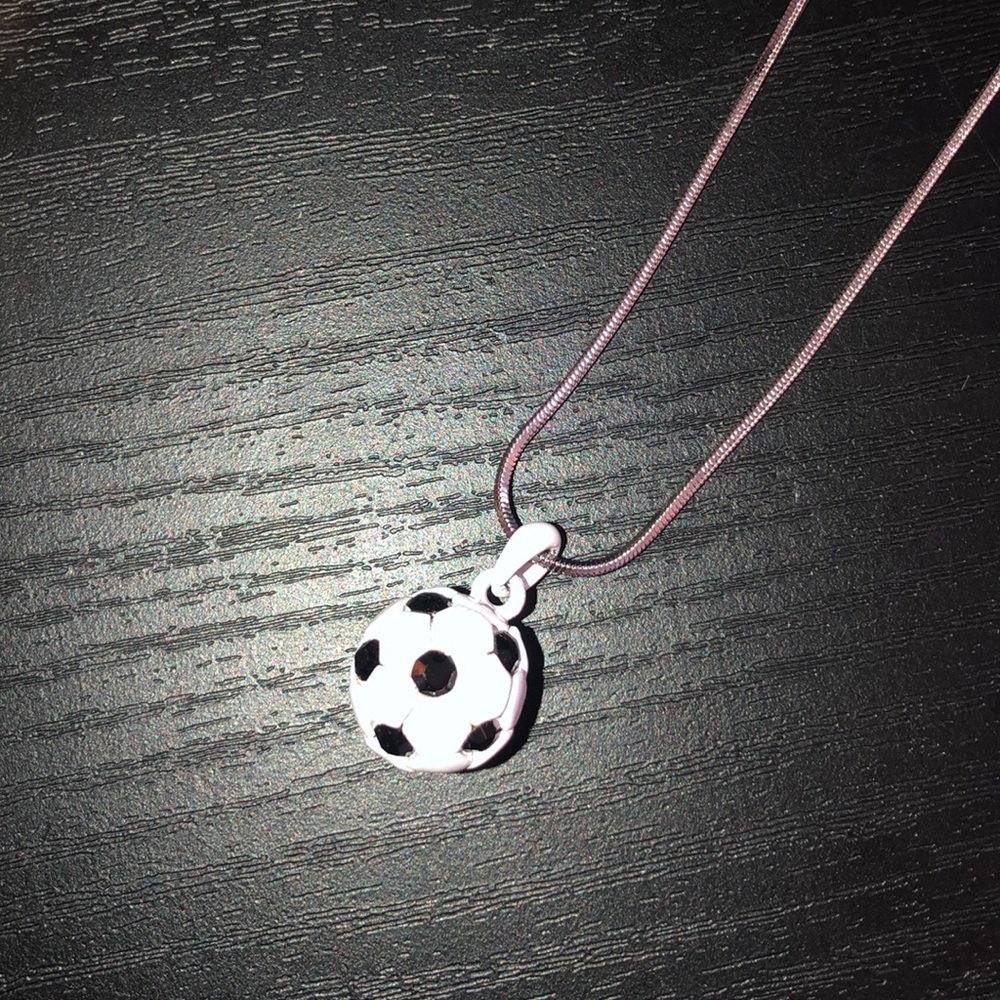 Soccerball necklace